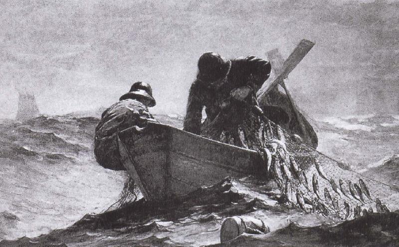 Winslow Homer Fishing Germany oil painting art